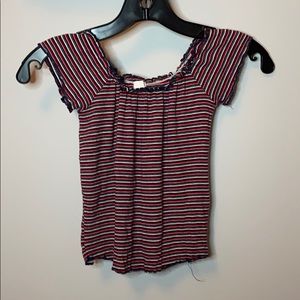 Red, white,  and blue tank top